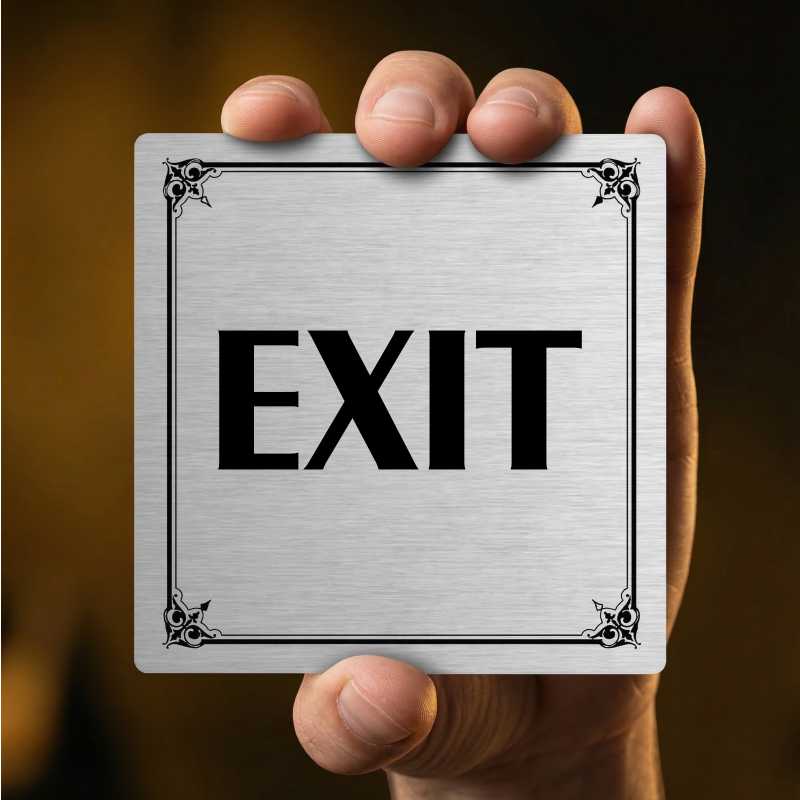 Piktogram Exit